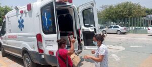 ROJA TRASLADAN A EMBARAZADA