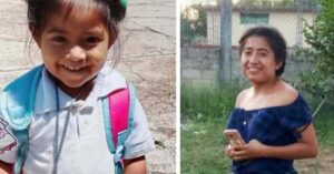 roja Gleydi Lenni Pablo y su hija