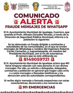 ROJA COMUNICADO DEL AYUNTAMIENTO