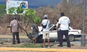 ROJA EL ACCIDENTE