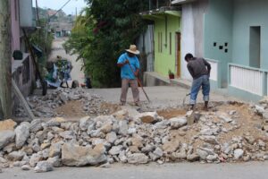 OME LOS TRABAJOS DE BACHEO