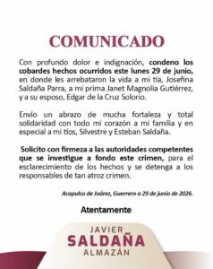 ROJA COMUNICADO