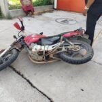 ROJA LA MOTO YAMAHA