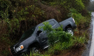 roja la camioneta