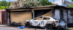 roja vehiculo calcinado en marquelia