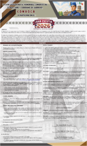 CONGRESO CONVOCATORIA