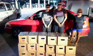 ROJA Los detenidos y el botín