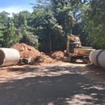 Continuarán trabajo rumbo al arco de entrada de Igualapa