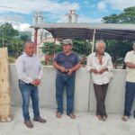 Supervisan avances de obra en Llano Grande de Juárez