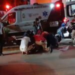 Motociclista lesionado tras chocar en bulevar de Ometepec