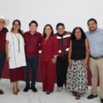 Beatriz Mojica dialoga con dirigentes de Morena